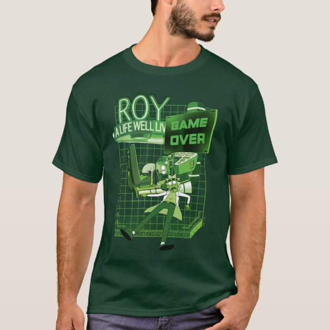 RICK OCH MORTY™ | Roy A Life well Lived T Shirt (Framsida)