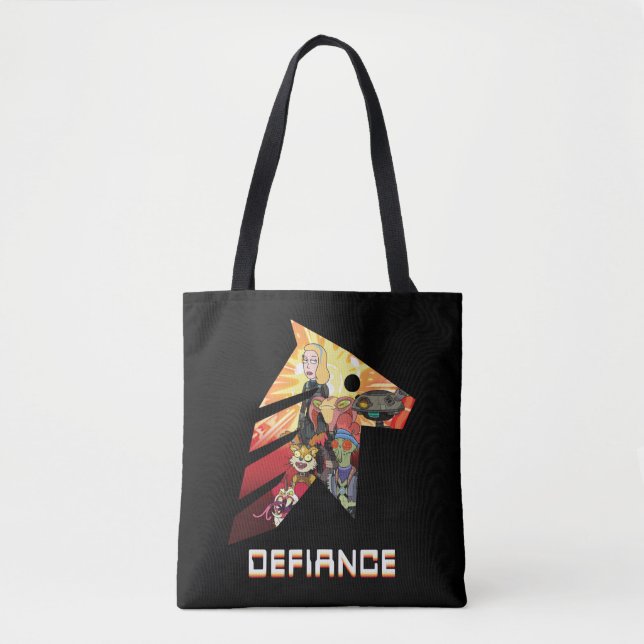 RICK OCH MORTY™ | Rymddefiansbesättning Tygkasse (Framsida)