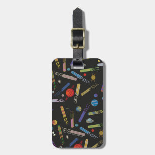 RICK OCH MORTY™ Rymden Comet Mönster Bagagebricka