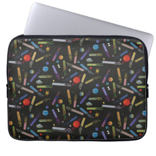 RICK OCH MORTY™ Rymden Comet Mönster Laptop Fodral