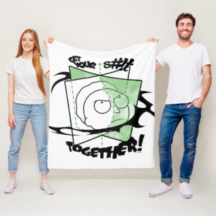 RICK OCH MORTY™ Samla ihop ditt S#!t! Fleecefilt