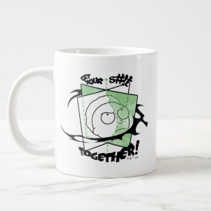 RICK OCH MORTY™ Samla ihop ditt S#!t! Jumbo Mugg