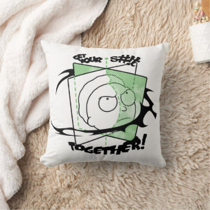 RICK OCH MORTY™ Samla ihop ditt S#!t! Kudde