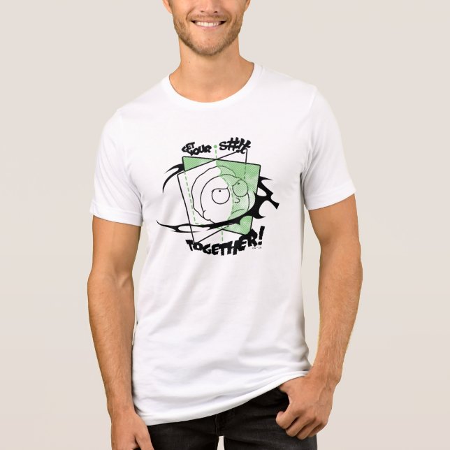 RICK OCH MORTY™ | Samla ihop ditt S#!t! T Shirt (Framsida)