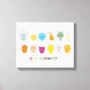 RICK OCH MORTY™ Skaffa Schwifty Canvastryck