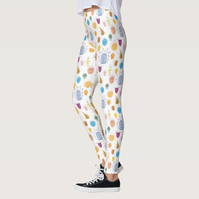 RICK OCH MORTY™| Skaffa Schwifty Leggings (Vänster)