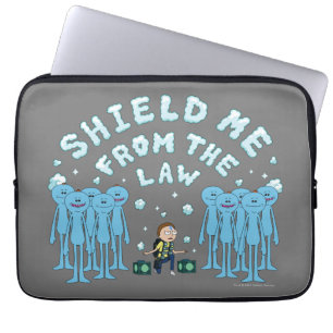 RICK OCH MORTY™ Skyddade mig från lagen Laptop Fodral