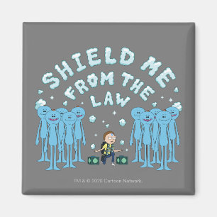 RICK OCH MORTY™ Skyddade mig från lagen Magnet