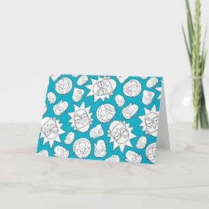 RICK OCH MORTY™  Smith Family Head Mönster Kort