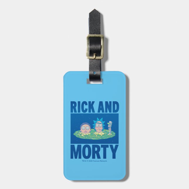 RICK OCH MORTY™| Söker igenom portalen Bagagebricka (Vertikal Framsida)