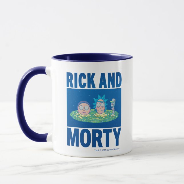 RICK OCH MORTY™| Söker igenom portalen Mugg (Vänster)