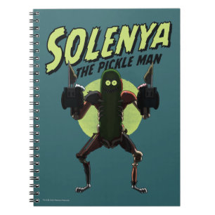 RICK OCH MORTY™  Solenya - Pickle Man Anteckningsbok