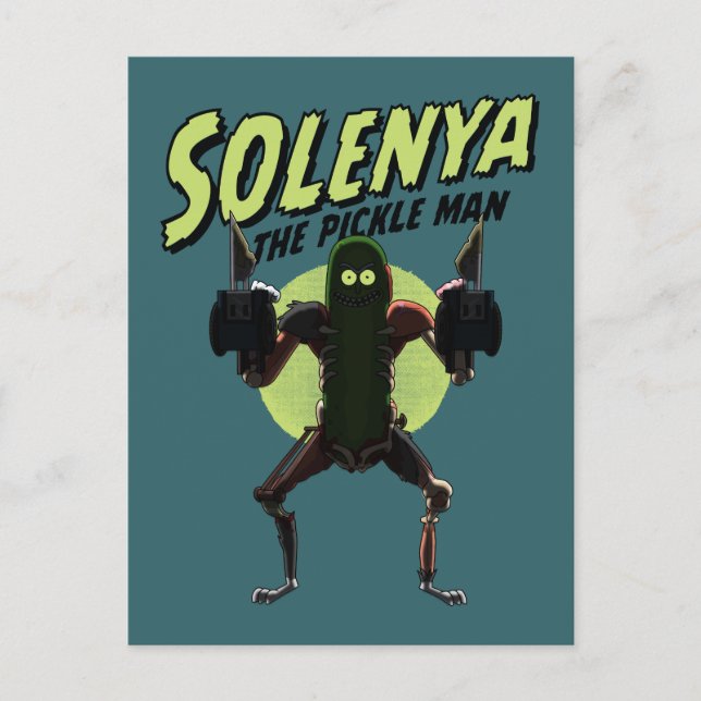 RICK OCH MORTY™ | Solenya - Pickle Man Inbjudan Vykort (Framsida)