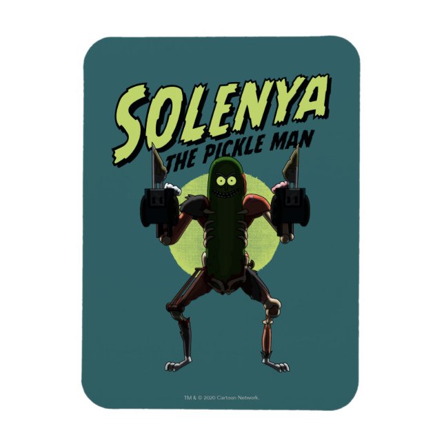 RICK OCH MORTY™ | Solenya - Pickle Man Magnet (Vertikal)