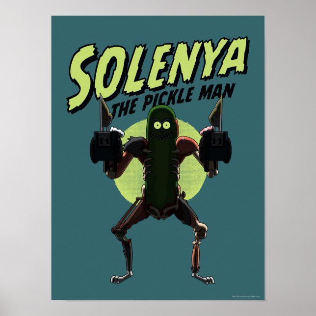 RICK OCH MORTY™ | Solenya - Pickle Man Poster (Framsidan)