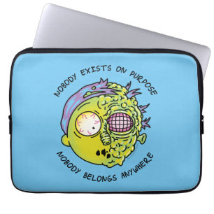 RICK OCH MORTY™ Stiliserad flygplansfaktura Laptop Fodral