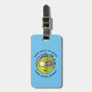 RICK OCH MORTY™ Stiliserad Morty Fly Quote Bagagebricka