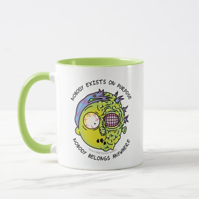 RICK OCH MORTY™| Stiliserad Morty Fly Quote Mugg (Vänster)