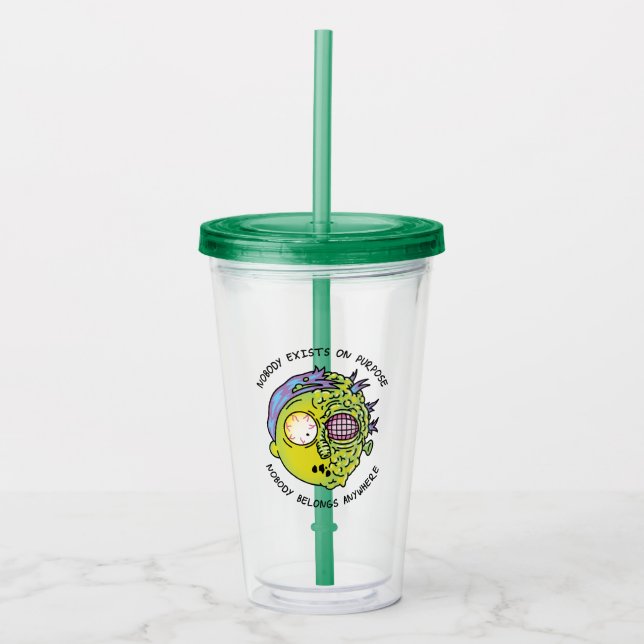 RICK OCH MORTY™| Stiliserad Morty Fly Quote Take Away Mugg (Framsida)