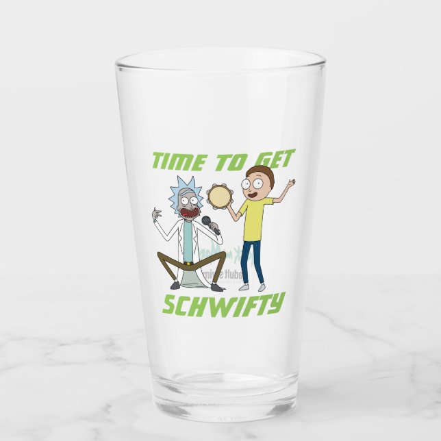 RICK OCH MORTY™| Tid att hämta Schwifty Glaskopp (Framsida)