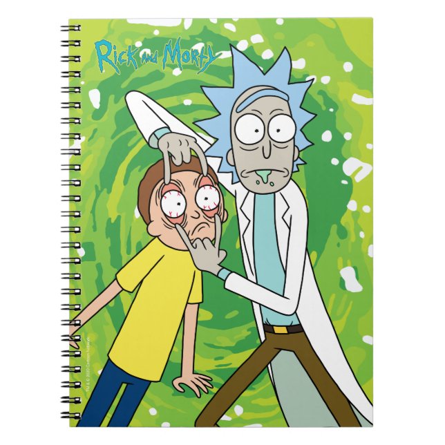 RICK OCH MORTY™| Titta på det Anteckningsbok (Framsidan)
