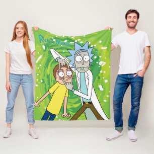RICK OCH MORTY™   Titta på det Fleecefilt