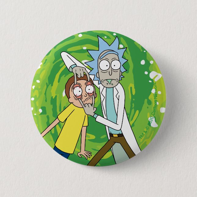 RICK OCH MORTY™| Titta på det Knapp (Framsida)