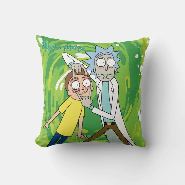 RICK OCH MORTY™ | Titta på det Kudde (Framsida)
