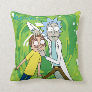 RICK OCH MORTY™ Titta på det Kudde