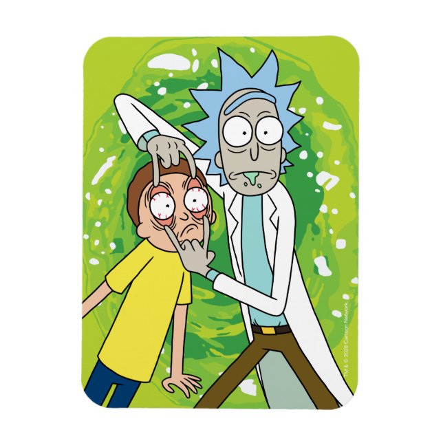 RICK OCH MORTY™| Titta på det Magnet (Vertikal)