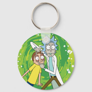 RICK OCH MORTY™ Titta på det Nyckelring
