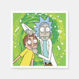 RICK OCH MORTY™ Titta på det Pappersservett