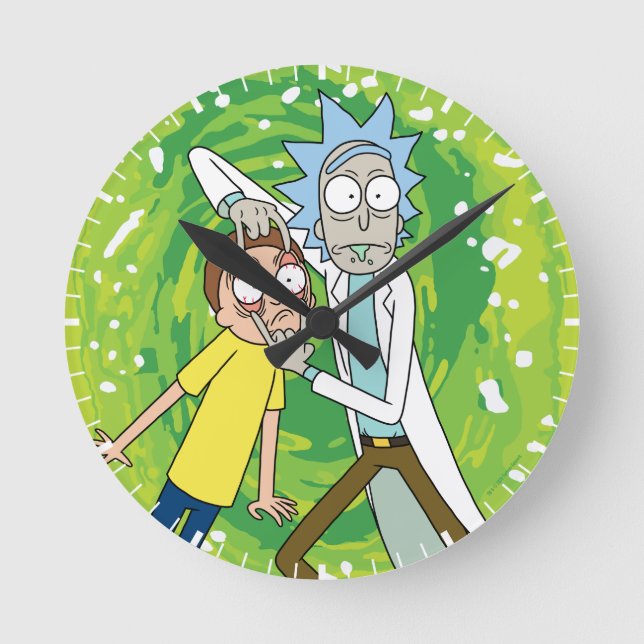RICK OCH MORTY™| Titta på det Rund Klocka (Framsida)
