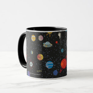 RICK OCH MORTY™ Utrymme Mönster Mugg