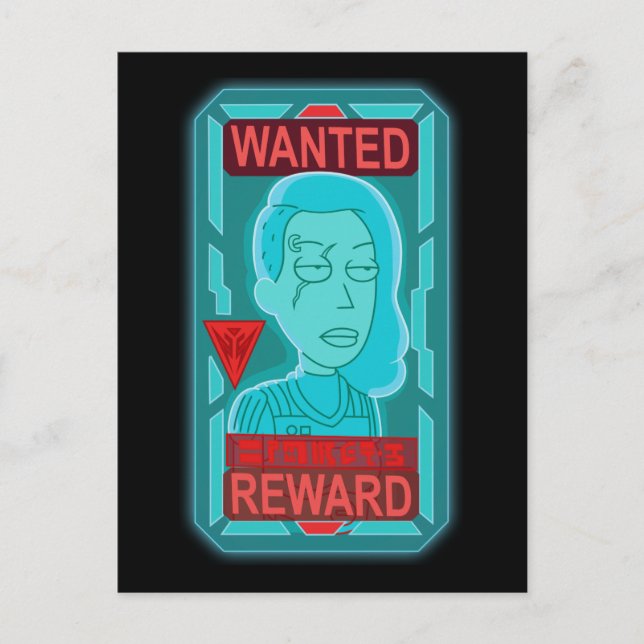 RICK OCH MORTY™ | Utrymmesbeta Poster Inbjudan Vykort (Framsida)