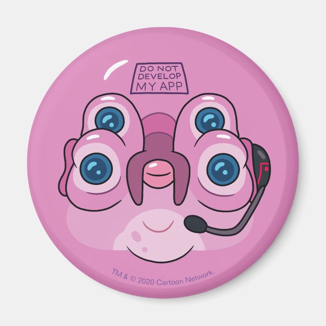 RICK OCH MORTY™ | UTVECKLA INTE MIN APP MAGNET (Framsidan)