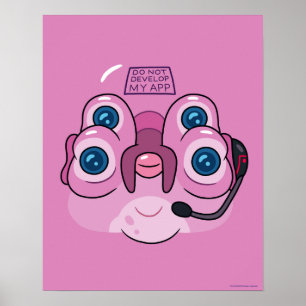 RICK OCH MORTY™   UTVECKLA INTE MIN APP POSTER