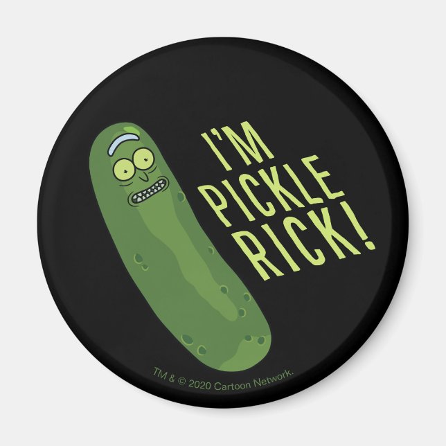 RICK OCH MORTY™ | Vänd fickan Magnet (Framsidan)