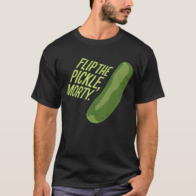 RICK OCH MORTY™ | Vänd fickan T Shirt (Framsida)