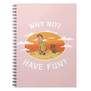 RICK OCH MORTY™   Varför inte ha Roligt Anteckningsbok