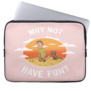 RICK OCH MORTY™ Varför inte ha Roligt Laptop Fodral