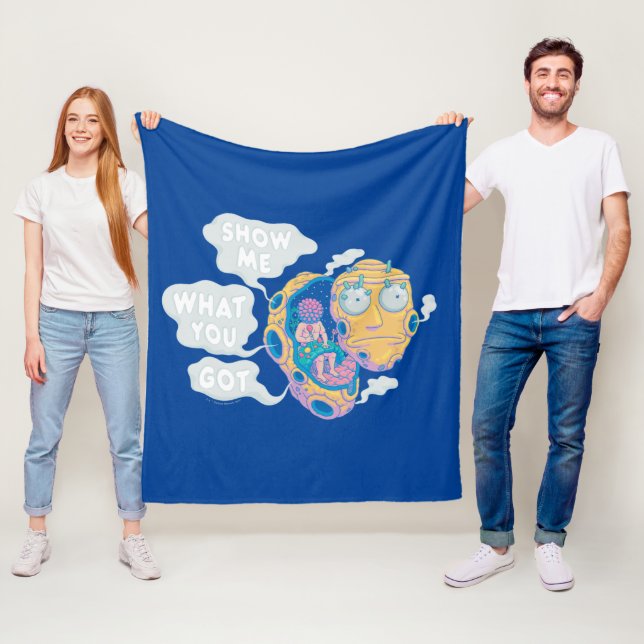 RICK OCH MORTY™ | VISA VAD DU HAR FLEECEFILT (På plats)