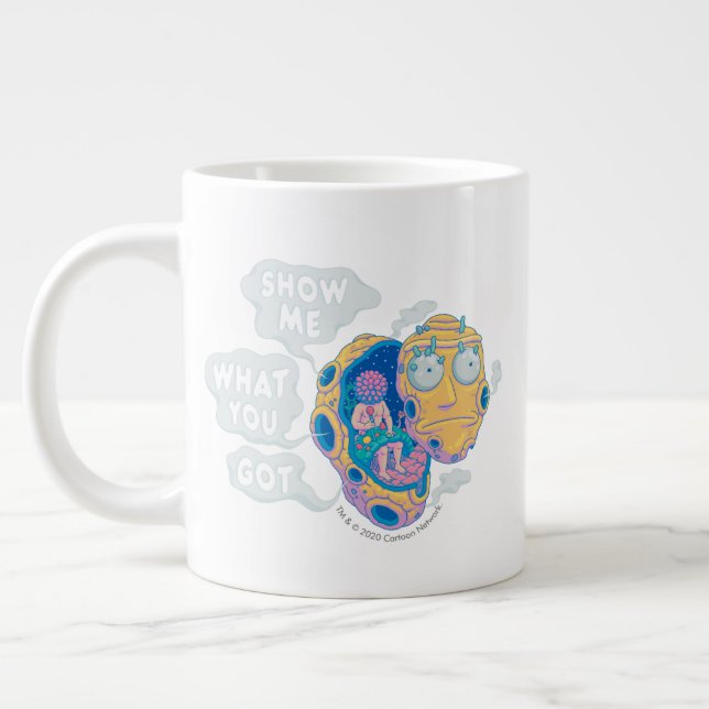 RICK OCH MORTY™| VISA VAD DU HAR JUMBO MUGG (Vänster)