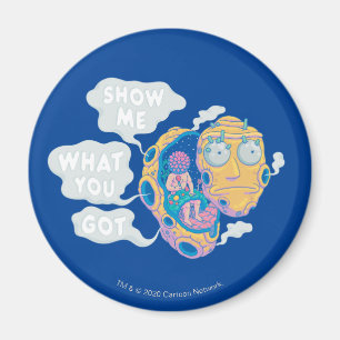 RICK OCH MORTY™ VISA VAD DU HAR MAGNET