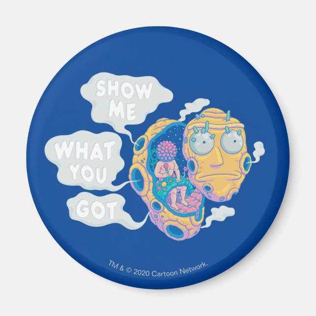 RICK OCH MORTY™| VISA VAD DU HAR MAGNET (Framsidan)