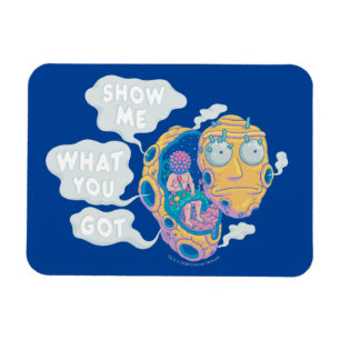 RICK OCH MORTY™ VISA VAD DU HAR MAGNET