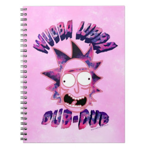 RICK OCH MORTY™ Wubba Lubba Dub-Dub Anteckningsbok