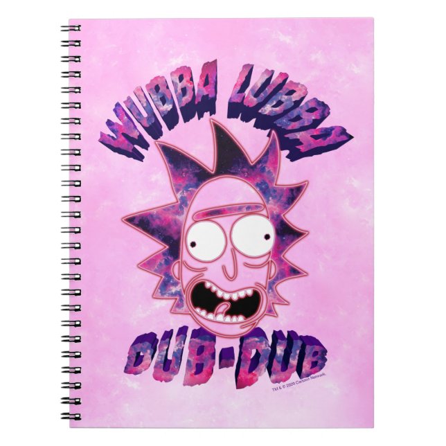 RICK OCH MORTY™ | Wubba Lubba Dub-Dub Anteckningsbok (Framsidan)