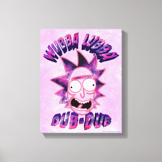 RICK OCH MORTY™ | Wubba Lubba Dub-Dub Canvastryck (Framsida)
