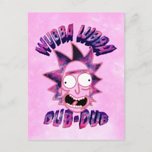 RICK OCH MORTY™ Wubba Lubba Dub-Dub Inbjudan Vykort